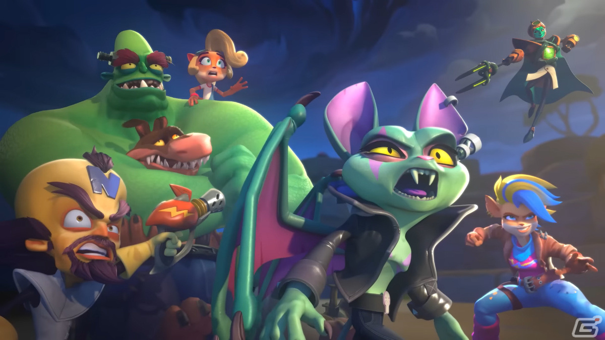 「クラッシュ・バンディクー」シリーズ最新作となる4対4の3D対戦ゲーム「Crash Team Rumble」が2023年に発売！の画像6