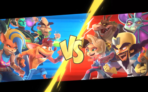 「クラッシュ・バンディクー」シリーズ最新作となる4対4の3D対戦ゲーム「Crash Team Rumble」が2023年に発売！