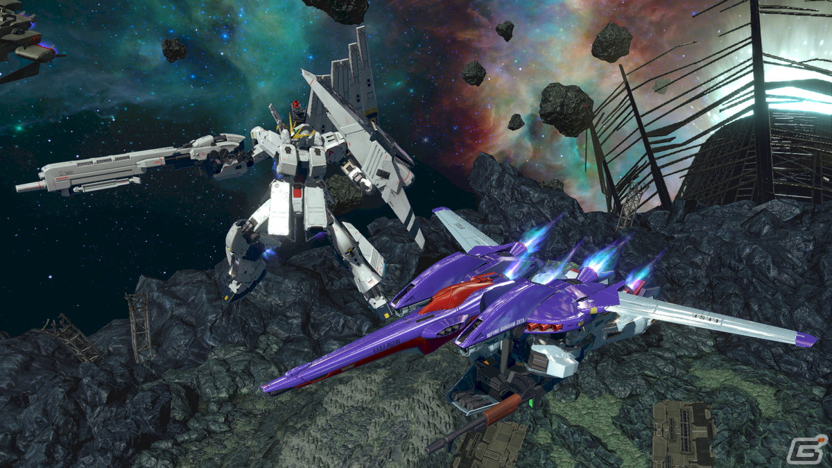 「機動戦士ガンダム EXVS.2XB」νガンダムHWSの新規参戦が決定！エクストラGチャレンジにはZガンダム（ルー搭乗）が参戦の画像10