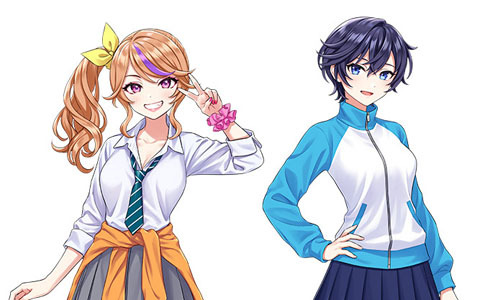 「創彩少女庭園」新キャラクター「一条 星羅（CV：前田佳織里)」「早乙女 瑠衣（CV：久保田未夢）」発表！「小石川 エマ」のプラモデル化も