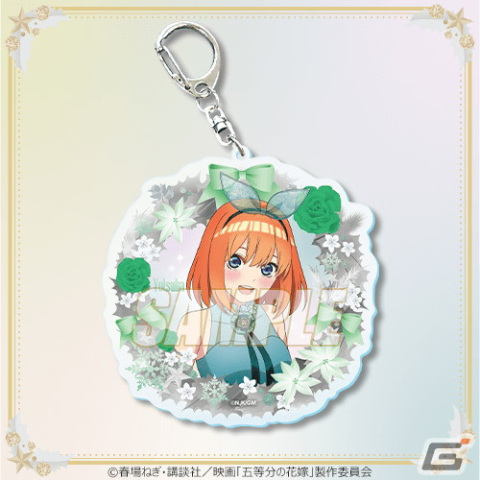 映画「五等分の花嫁」クリスマスデート用のドレスに身を包んだ五つ子の描き下ろしイラストを使用したオンラインくじが登場！の画像11