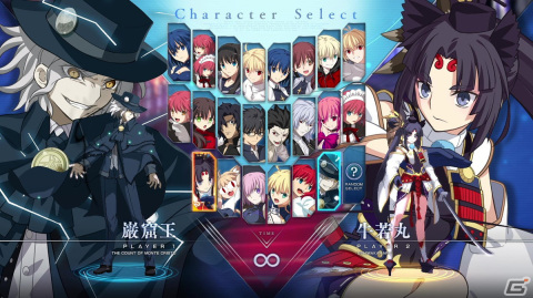 「MELTY BLOOD: TYPE LUMINA」巌窟王、牛若丸が12月15日に登場！奈須きのこ氏執筆の「ボスラッシュ」も追加の画像2