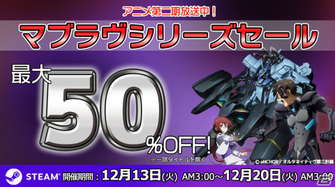 「マブラヴ」シリーズが最大50％オフになるセールがSteamで開催！コミックマーケット101特設サイトも公開の画像1