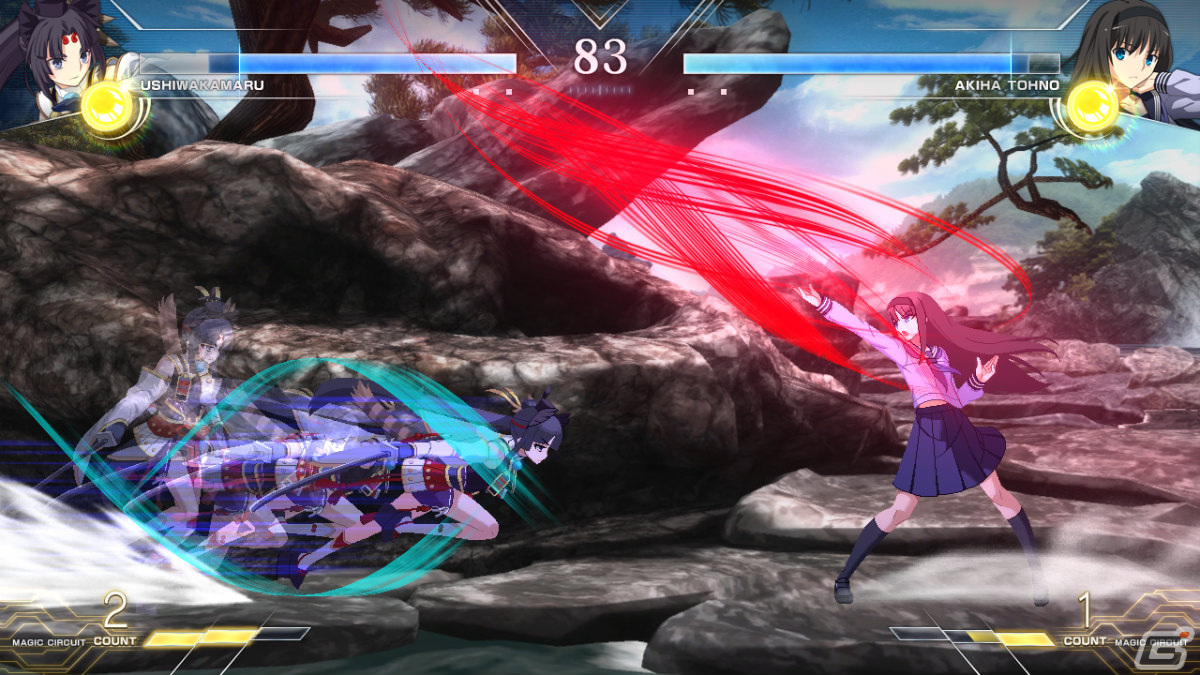 「MELTY BLOOD: TYPE LUMINA」追加キャラクター「牛若丸」のバトルスタイル＆対戦動画が公開！の画像14