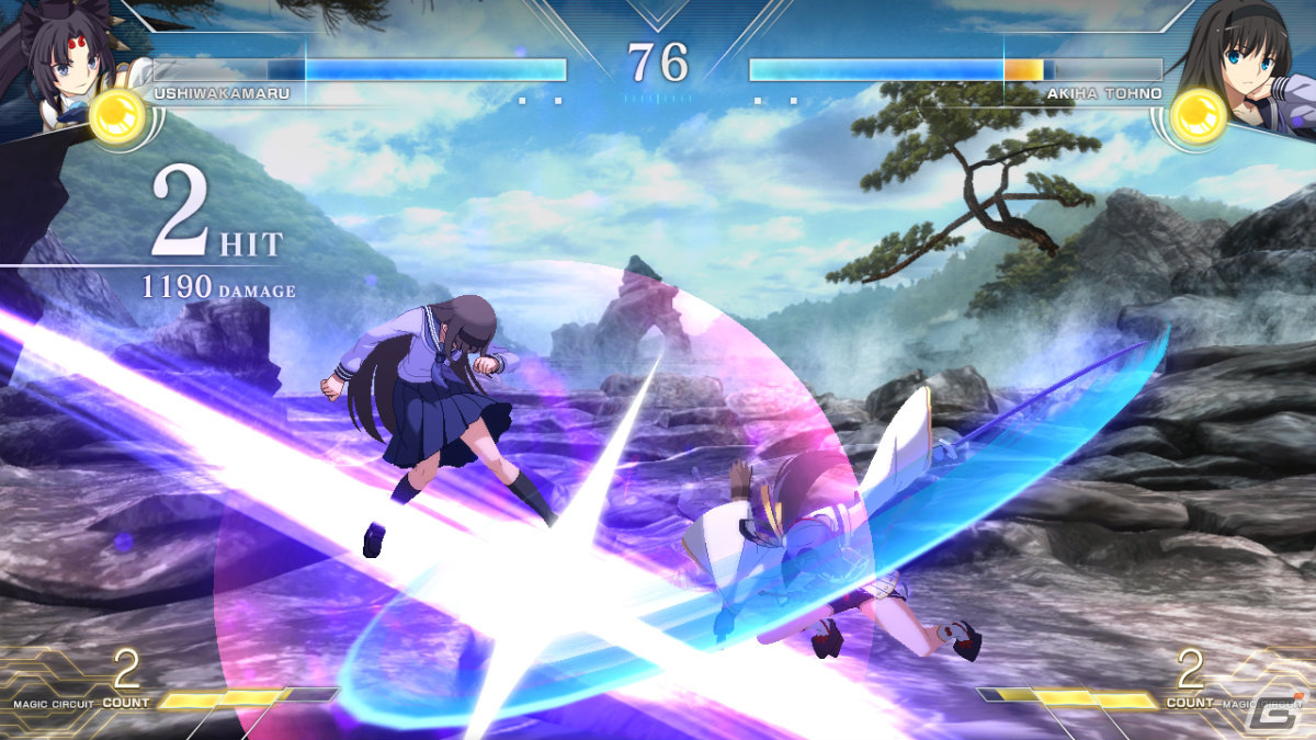 「MELTY BLOOD: TYPE LUMINA」追加キャラクター「牛若丸」のバトルスタイル＆対戦動画が公開！の画像15