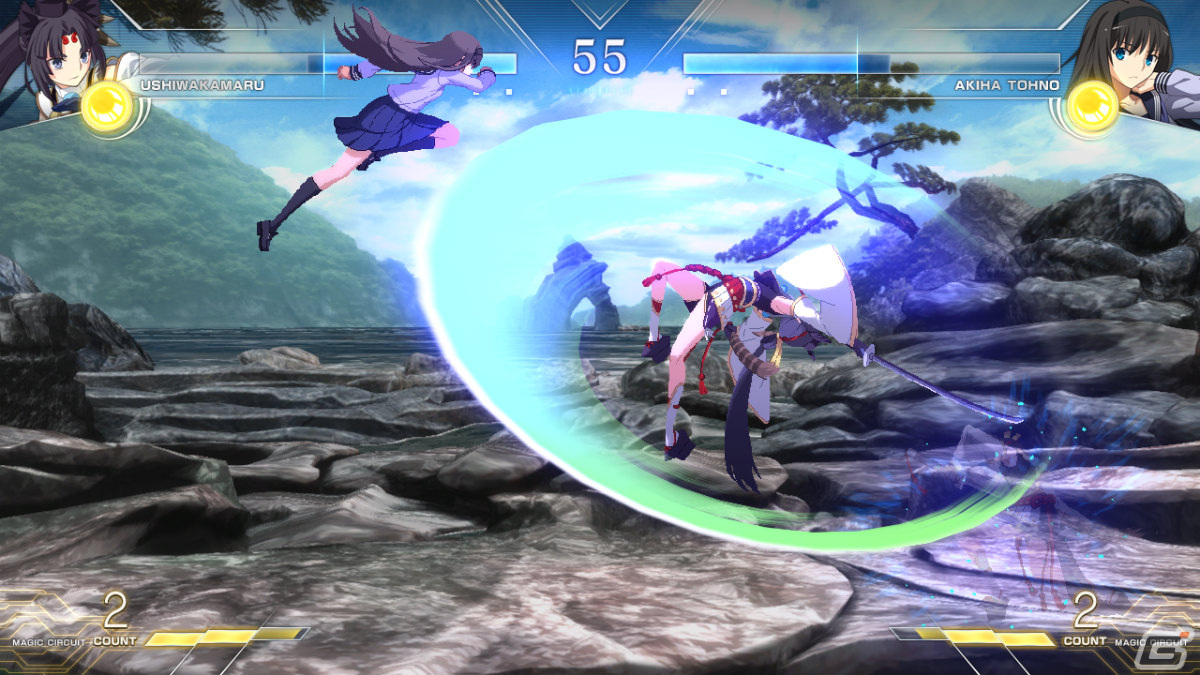 「MELTY BLOOD: TYPE LUMINA」追加キャラクター「牛若丸」のバトルスタイル＆対戦動画が公開！の画像17