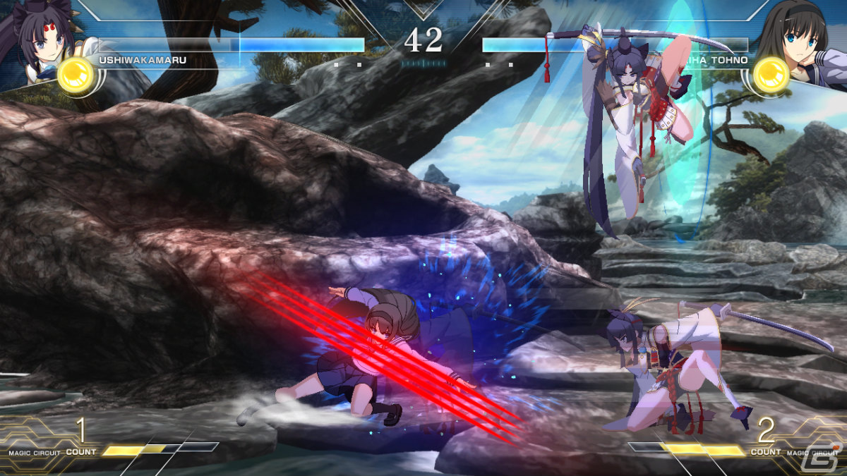 「MELTY BLOOD: TYPE LUMINA」追加キャラクター「牛若丸」のバトルスタイル＆対戦動画が公開！の画像18