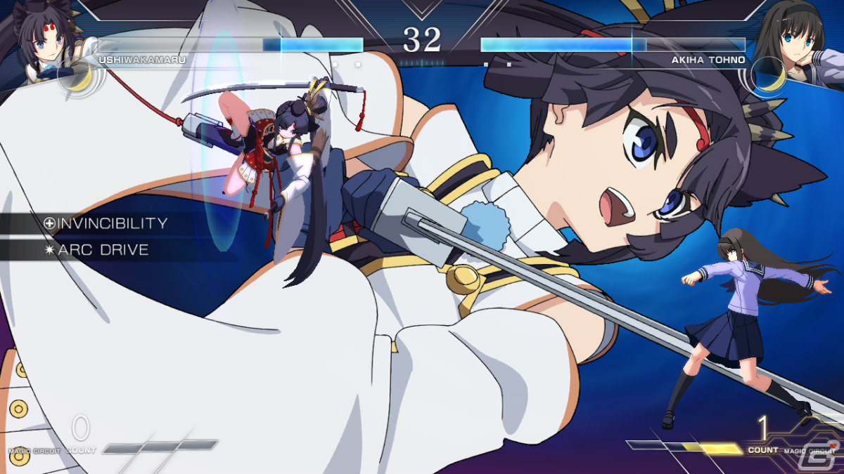 「MELTY BLOOD: TYPE LUMINA」追加キャラクター「牛若丸」のバトルスタイル＆対戦動画が公開！の画像20