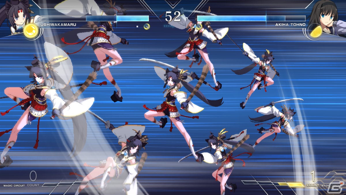「MELTY BLOOD: TYPE LUMINA」追加キャラクター「牛若丸」のバトルスタイル＆対戦動画が公開！の画像23