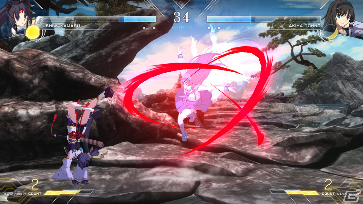 「MELTY BLOOD: TYPE LUMINA」追加キャラクター「牛若丸」のバトルスタイル＆対戦動画が公開！の画像28