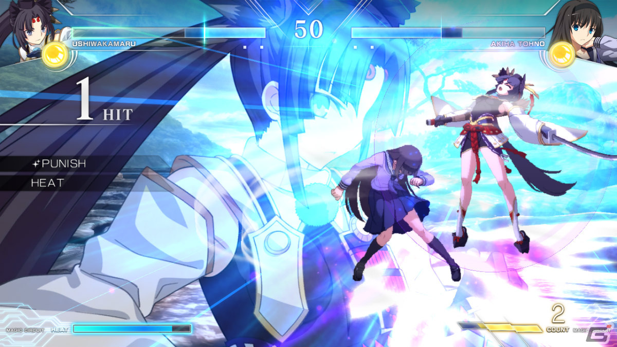 「MELTY BLOOD: TYPE LUMINA」追加キャラクター「牛若丸」のバトルスタイル＆対戦動画が公開！の画像29
