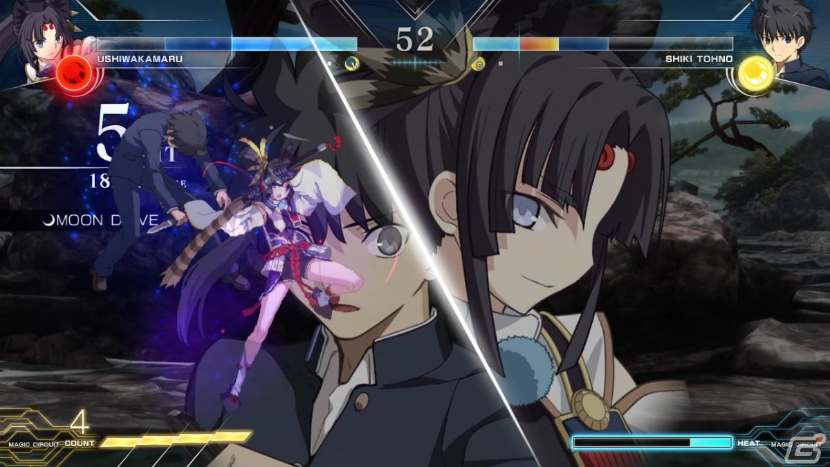 「MELTY BLOOD: TYPE LUMINA」追加キャラクター「牛若丸」のバトルスタイル＆対戦動画が公開！の画像3