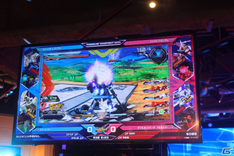 アーケード次回作「機動戦士ガンダム EXVS.2 オーバーブースト」のサプライズ発表も！「EXVS.2XB」全国決勝大会レポートの画像23
