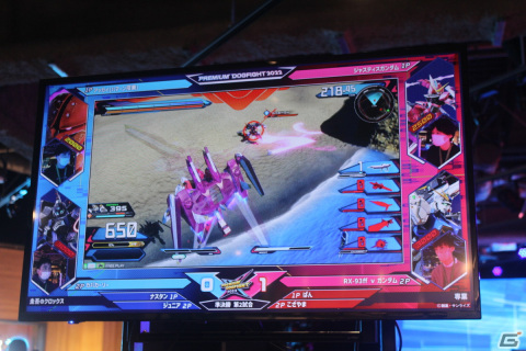 アーケード次回作「機動戦士ガンダム EXVS.2 オーバーブースト」のサプライズ発表も！「EXVS.2XB」全国決勝大会レポートの画像26