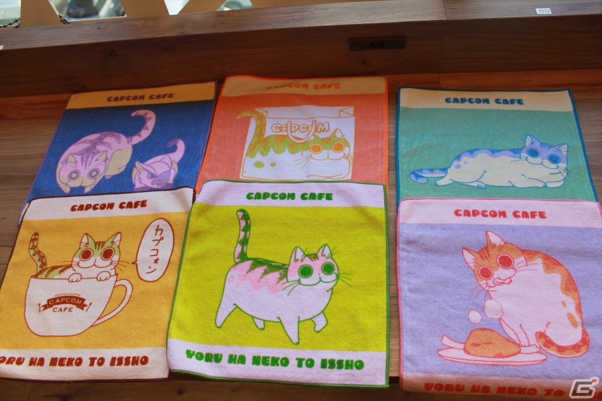 猫好き必携アイテムも！アニメ「夜は猫といっしょ」とカプコンカフェ池袋店のコラボをレポートの画像30