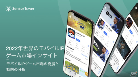 「2022年世界のモバイルIPゲーム市場インサイト」が公開―ダウンロード数ではヨーロッパ、収益では日本がトップにの画像1