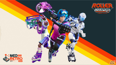 「ローラーチャンピオンズ」で新シーズン「ネオレトロ」が配信開始！3人構成のチームで競うゲームモード「クローンクラッシュ」が追加の画像1