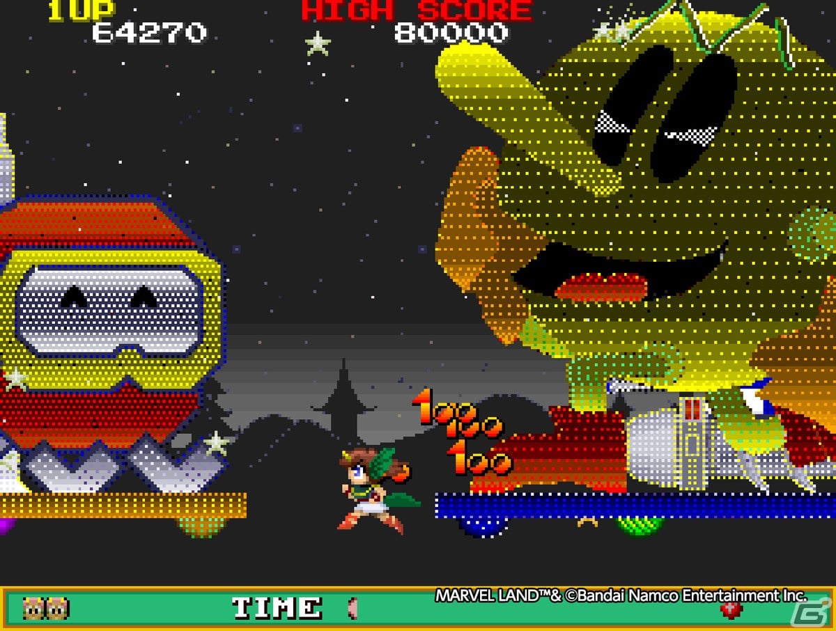 「アーケードアーカイブス マーベルランド」がPS4/Switch向けに12月15日より配信開始！の画像3