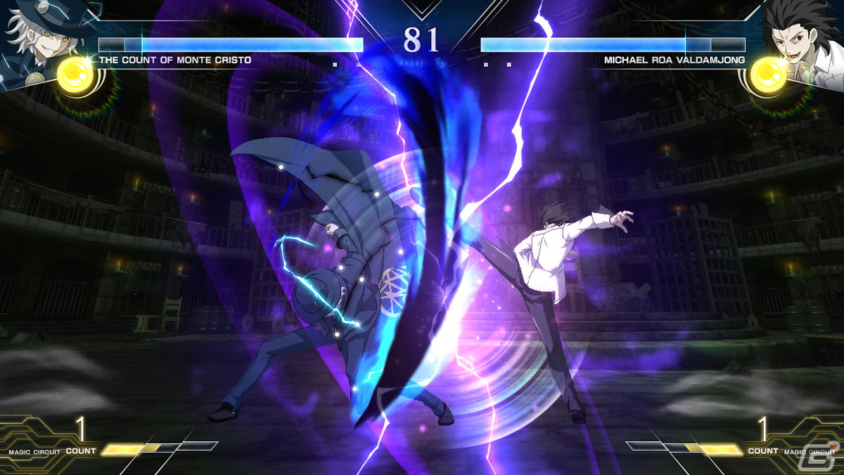 「MELTY BLOOD: TYPE LUMINA」無料追加キャラ「巌窟王」のバトルスタイルと対戦動画が公開！の画像1
