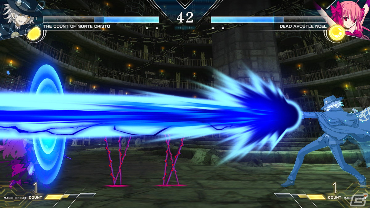 「MELTY BLOOD: TYPE LUMINA」無料追加キャラ「巌窟王」のバトルスタイルと対戦動画が公開！の画像13