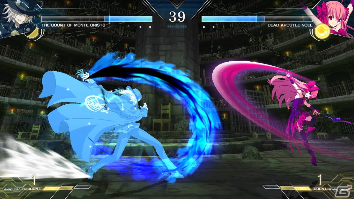 「MELTY BLOOD: TYPE LUMINA」無料追加キャラ「巌窟王」のバトルスタイルと対戦動画が公開！の画像14