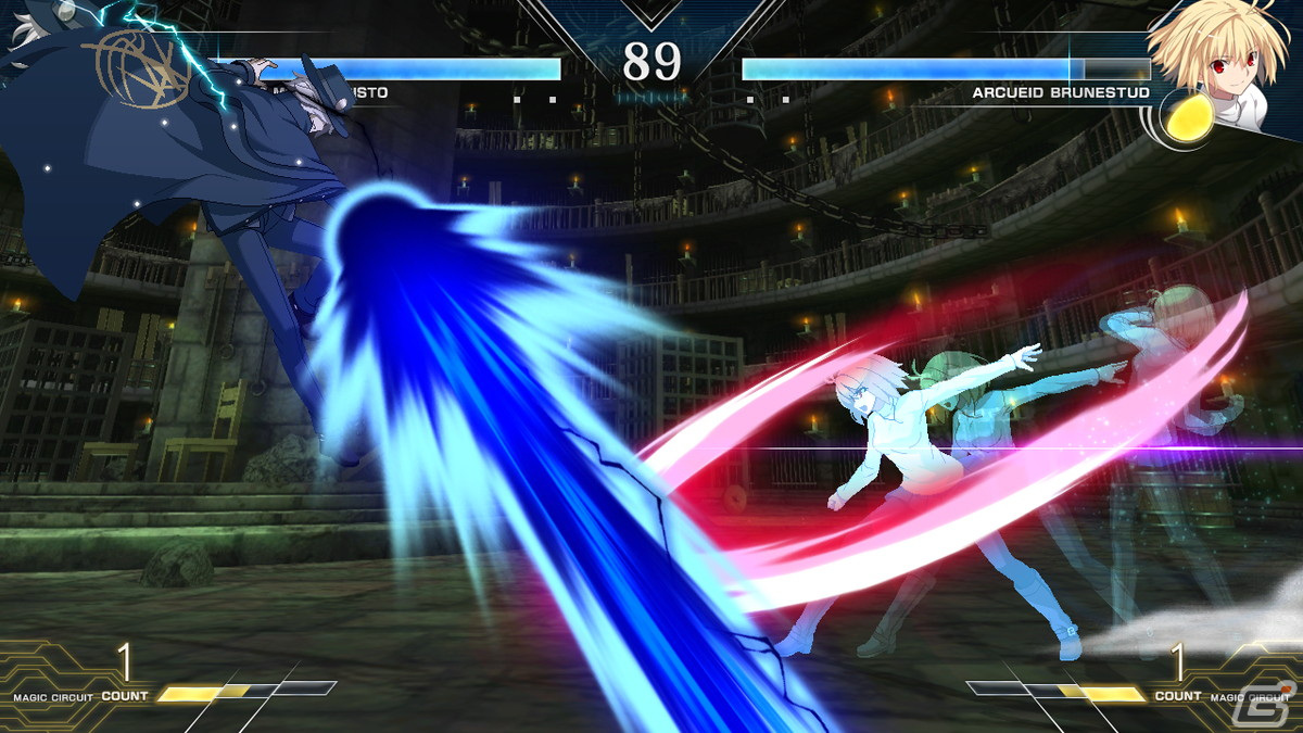 「MELTY BLOOD: TYPE LUMINA」無料追加キャラ「巌窟王」のバトルスタイルと対戦動画が公開！の画像15