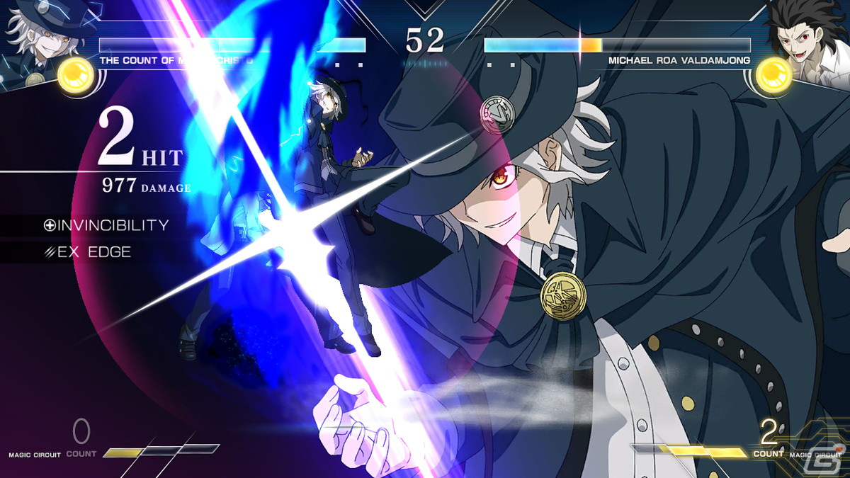 「MELTY BLOOD: TYPE LUMINA」無料追加キャラ「巌窟王」のバトルスタイルと対戦動画が公開！の画像17