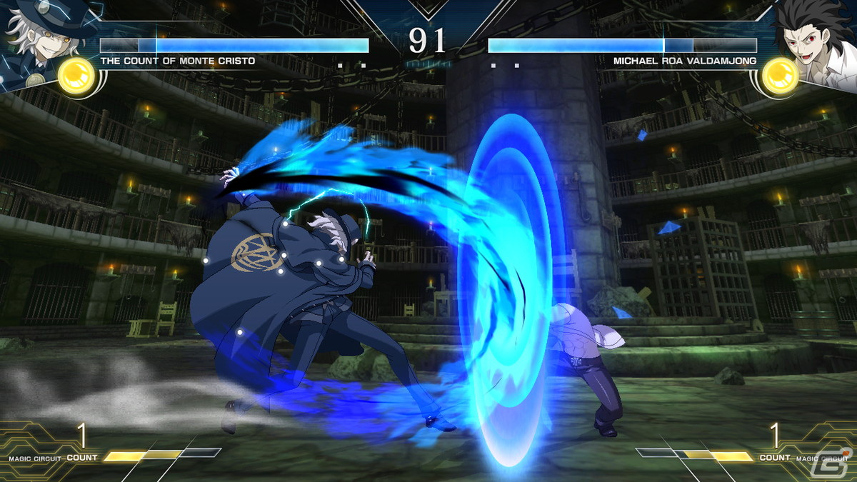 「MELTY BLOOD: TYPE LUMINA」無料追加キャラ「巌窟王」のバトルスタイルと対戦動画が公開！の画像3