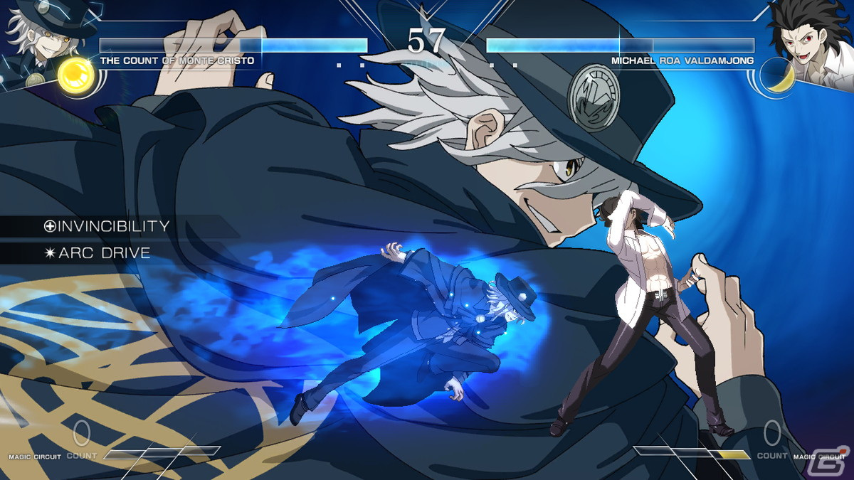 「MELTY BLOOD: TYPE LUMINA」無料追加キャラ「巌窟王」のバトルスタイルと対戦動画が公開！の画像9