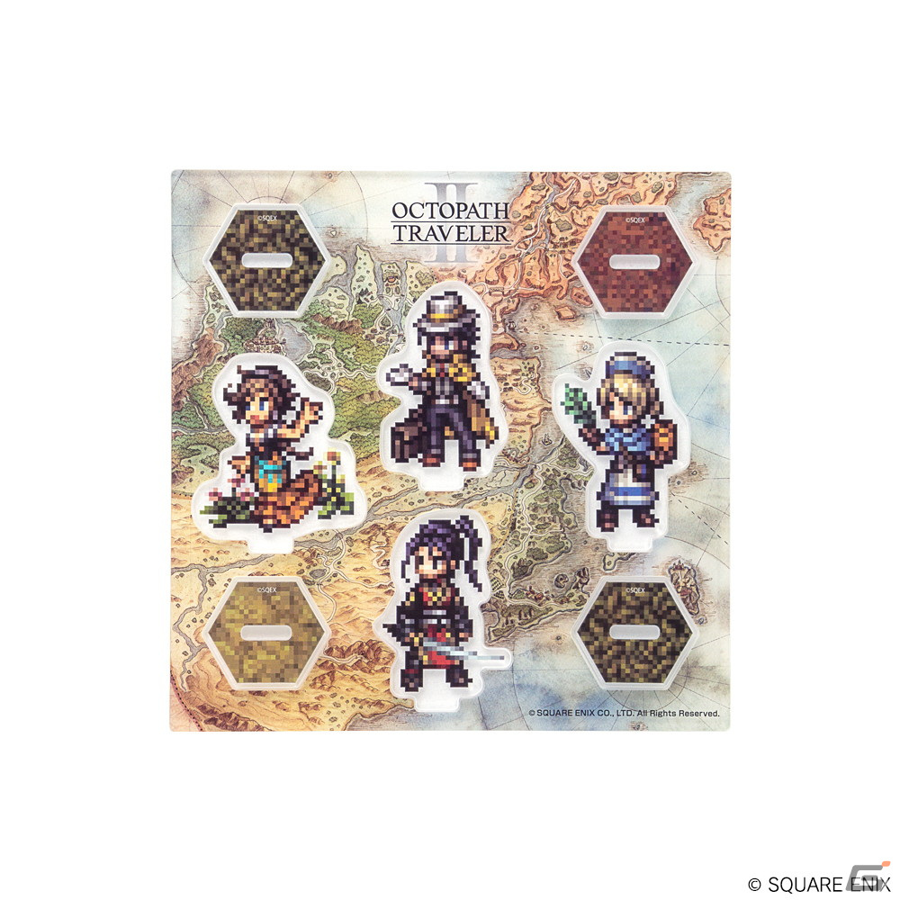 「オクトパストラベラーII」の関連グッズが発売決定！主人公8人のジョブアイコンをあしらったランタンなどがラインナップの画像10