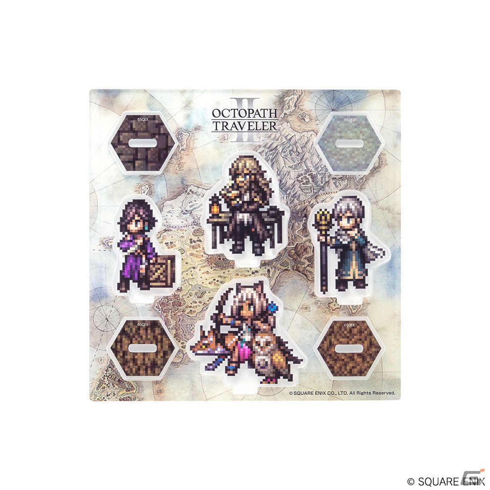 「オクトパストラベラーII」の関連グッズが発売決定！主人公8人のジョブアイコンをあしらったランタンなどがラインナップの画像12