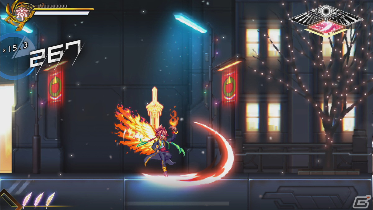 PS4/PS5版「蒼き雷霆 ガンヴォルト 鎖環」が発売！追加シナリオ「アフターエピソードATEMS編」の概要も公開の画像17