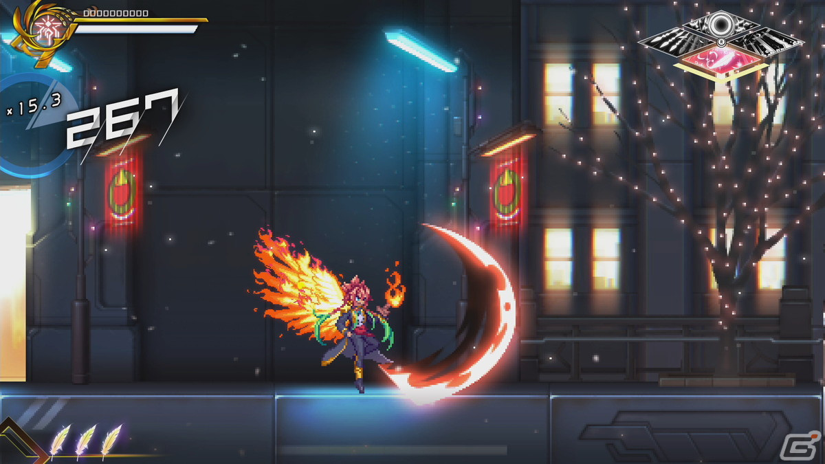 PS4/PS5版「蒼き雷霆 ガンヴォルト 鎖環」が発売！追加シナリオ「アフターエピソードATEMS編」の概要も公開の画像18
