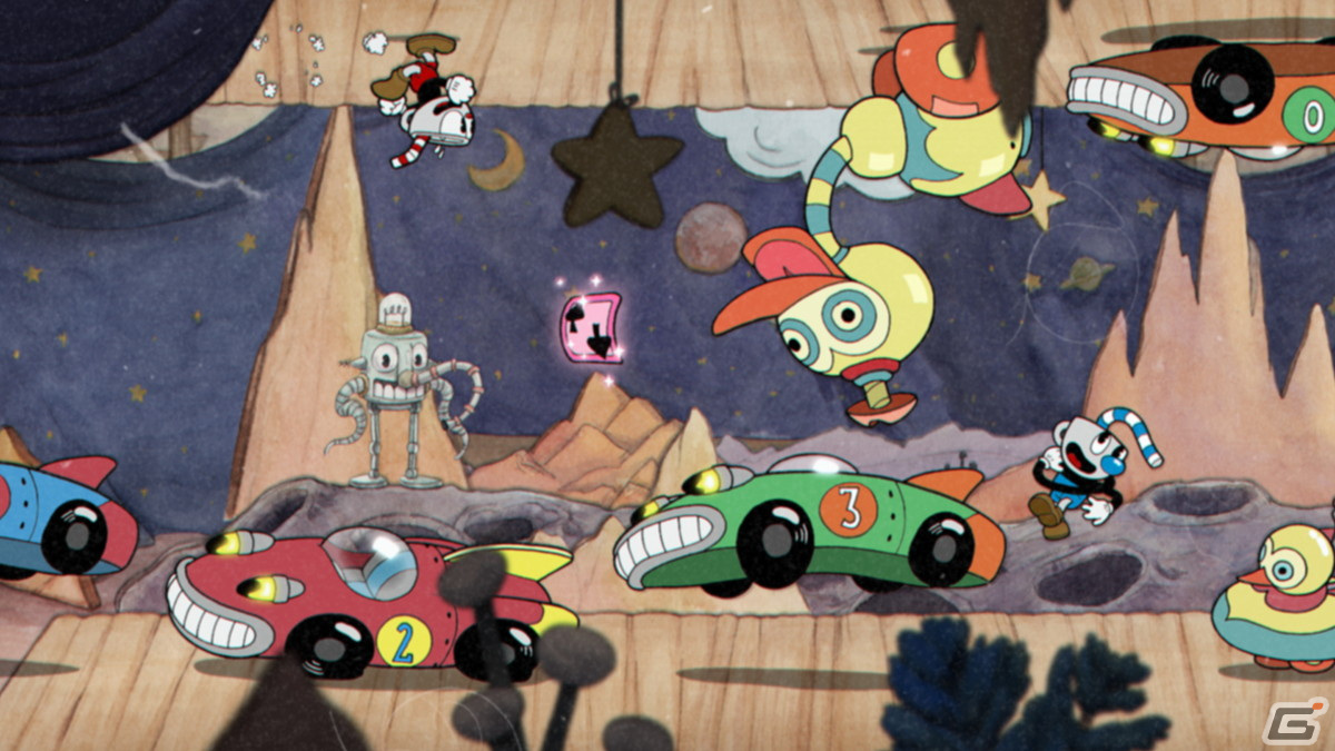 「Cuphead」国内初パッケージ版がPS4/Switchで2023年4月20日に発売！天野喜孝氏による描き下ろしジャケット付サウンドトラックCDなどが付属の画像2