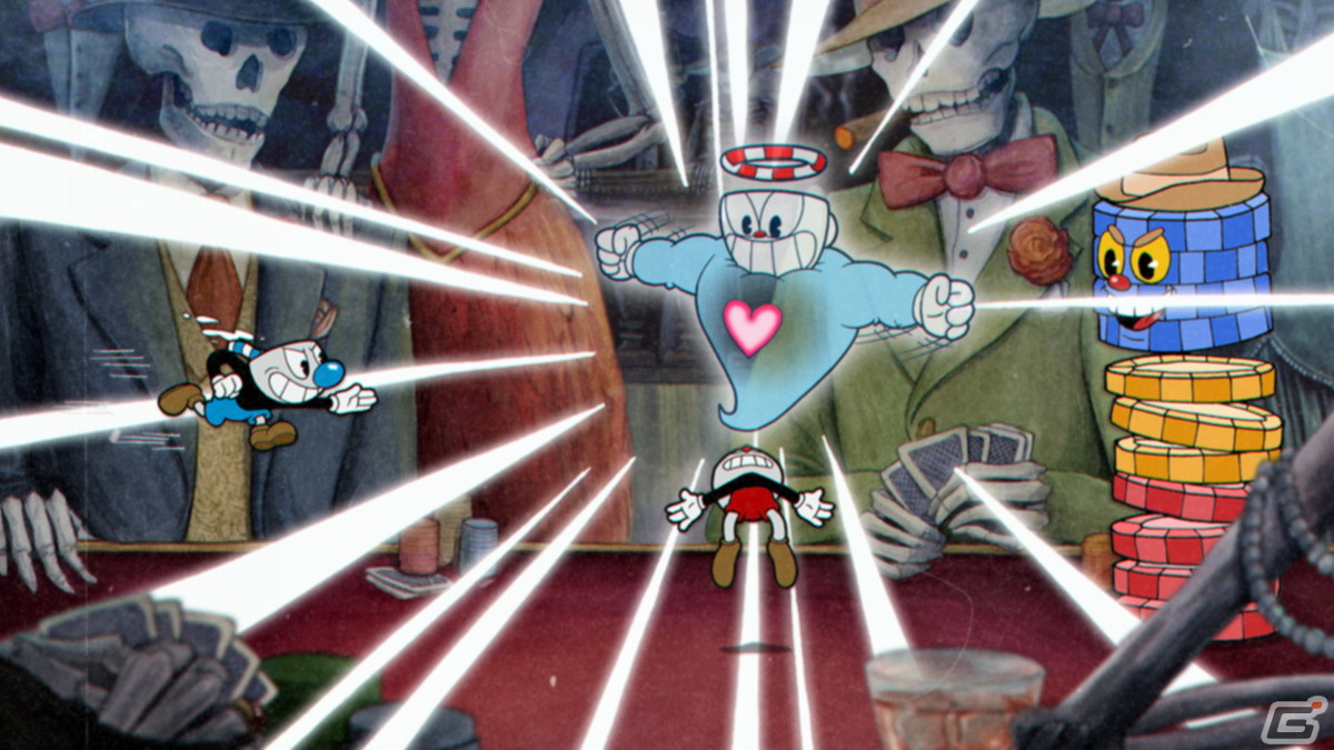 「Cuphead」国内初パッケージ版がPS4/Switchで2023年4月20日に発売！天野喜孝氏による描き下ろしジャケット付サウンドトラックCDなどが付属の画像4