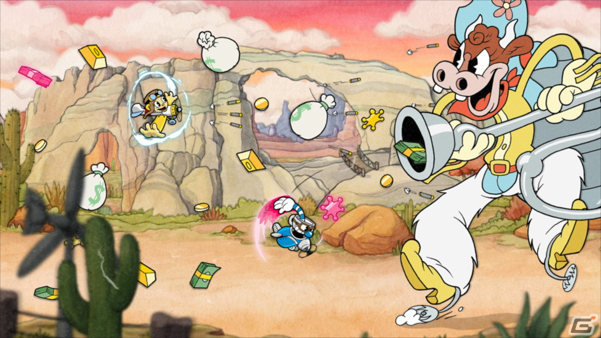 「Cuphead」国内初パッケージ版がPS4/Switchで2023年4月20日に発売！天野喜孝氏による描き下ろしジャケット付サウンドトラックCDなどが付属の画像7