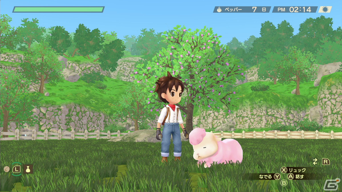 「牧場物語 Welcome！ワンダフルライフ」ダウンロード版の予約販売が開始！新たに登場するヤギの赤ちゃんなど最新情報も公開の画像12