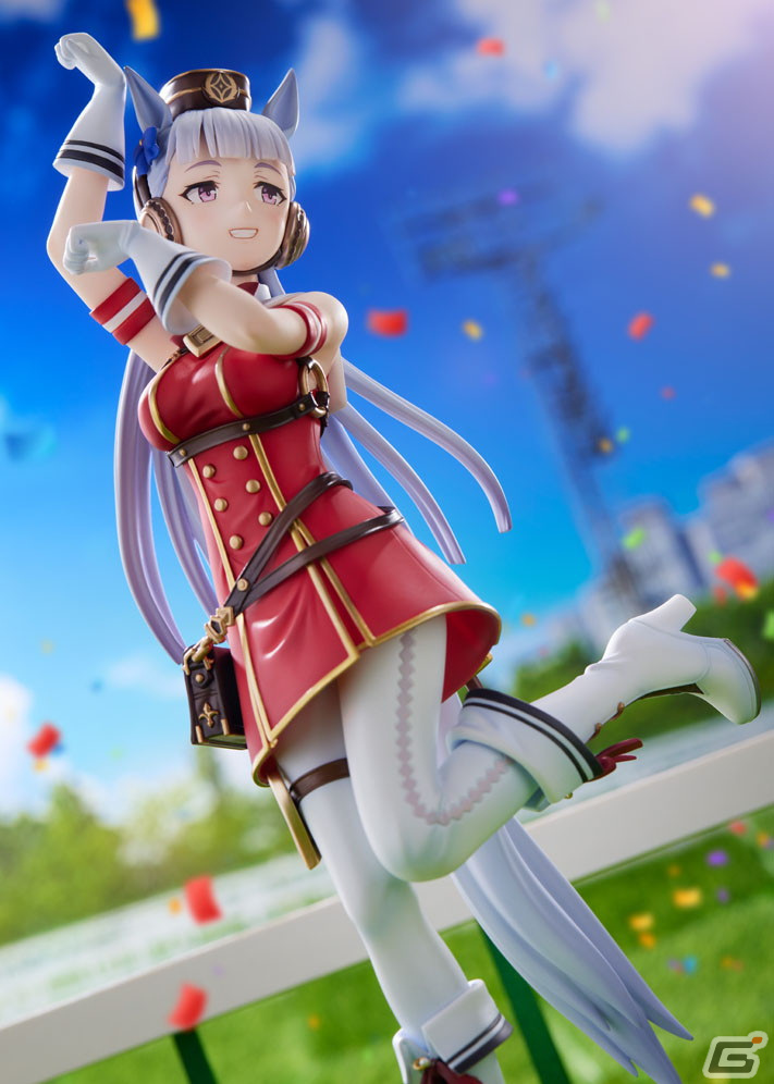 「ウマ娘 プリティーダービー」ゴールドシップの1着のポーズを再現した1/7スケールフィギュアが登場！の画像4