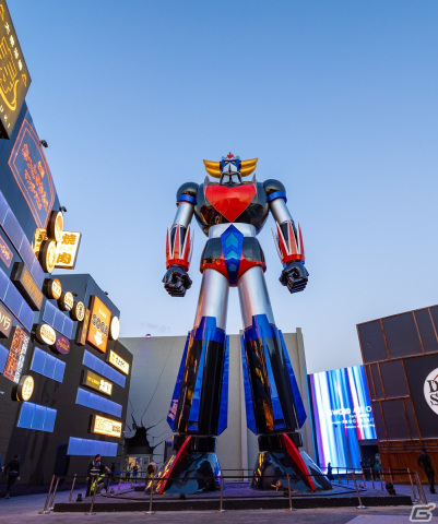 全高33.7mの「グレンダイザー」立像がサウジアラビアにて公開！世界最大の架空キャラクター金属製彫刻としてギネス世界記録に認定の画像1