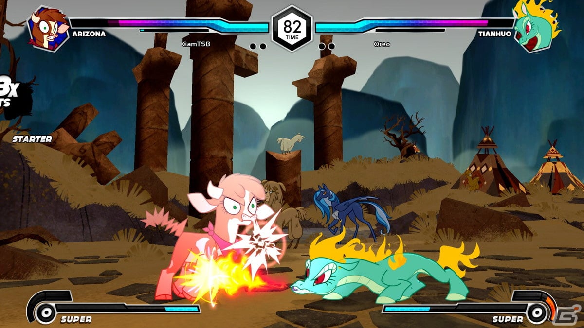 Switch版「Them's Fightin'Herds」が発売！12月20日に配信される新プレイアブルキャラ「Texas」の紹介トレーラーもの画像5