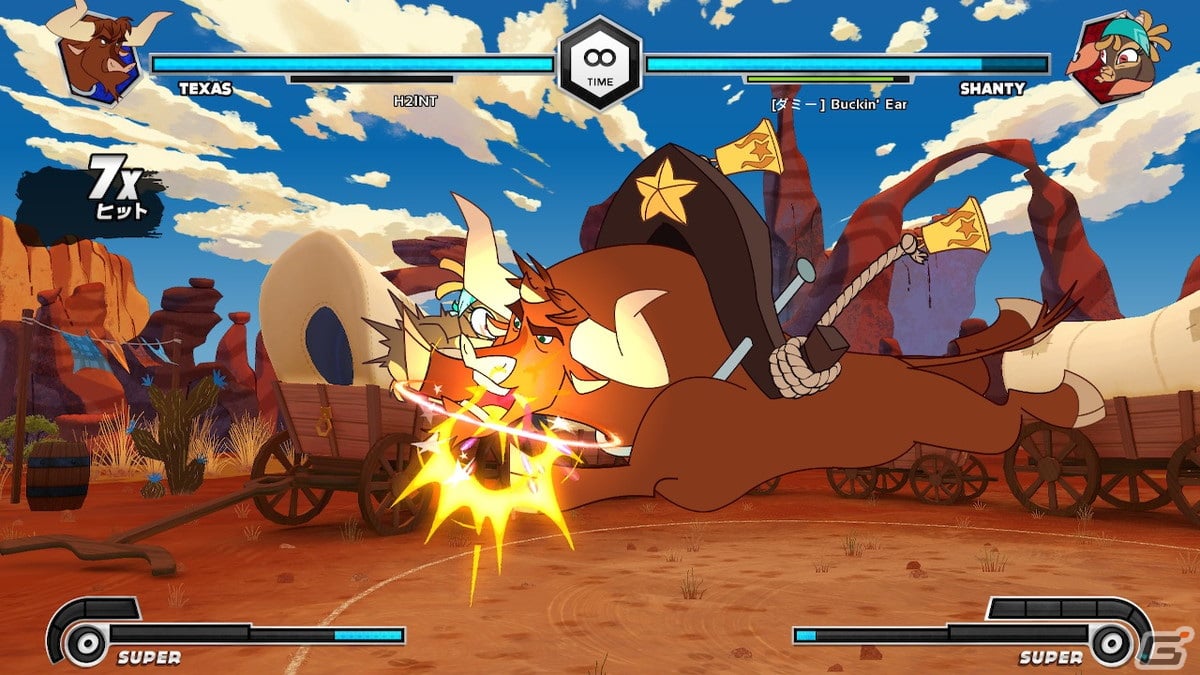 Switch版「Them's Fightin'Herds」が発売！12月20日に配信される新プレイアブルキャラ「Texas」の紹介トレーラーもの画像9