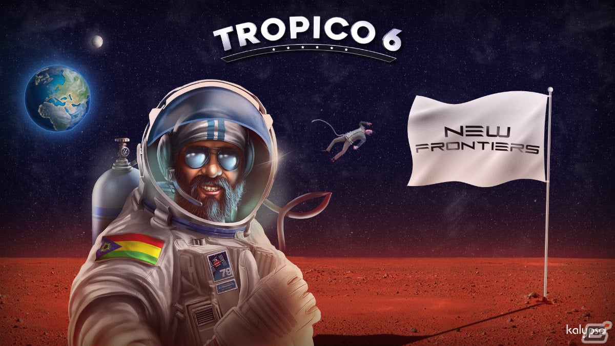 「トロピコ6」のDLC「ニュー フロンティア」がPS Store＆Microsoft Storeで配信！大国との宇宙開発競争に勝利せよの画像1