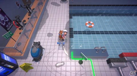 Switch版「絶叫！スーパーマーケット」が配信！人間とヤギのコンビがショッピングカートで爆走するレースゲームの画像5