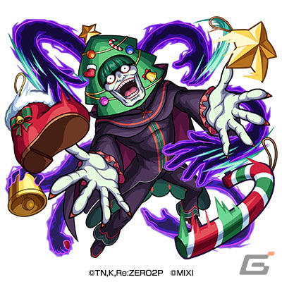 「モンスト」エミリアやレムらがクリスマス仕様の描きおろしイラストで登場！「Re:ゼロから始める異世界生活」コラボが12月16日より開催の画像13