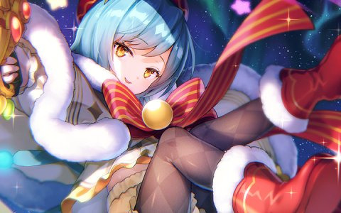 「ヘブンバーンズレッド」クリスマス衣装の山脇・ボン・イヴァールと豊後弥生が登場！「山脇と豊後のクリスマスキャンペーン」が開催