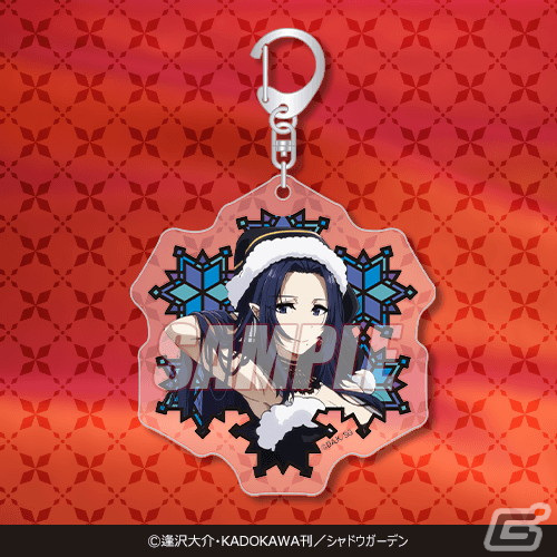 陰実 くじ引き堂 C賞 2巻口絵 ミニ色紙 TVアニメ「陰の実力