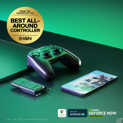 SteelSeriesからモバイルゲームに最適化されたコントローラー「Stratus＋」が登場―NVIDIA「GeForce Now」推奨コントローラーの画像4