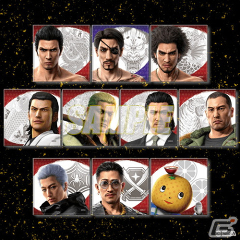 「龍が如く」シリーズ17周年を記念したオンラインくじが登場！桐生一馬や真島吾朗たちの等身大ポスターなどがラインナップの画像16