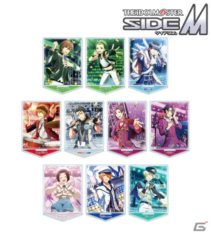「アイドルマスター SideM」天ヶ瀬冬馬ら10名のアクリルスタンドやユニットモチーフのジップパーカーなどがAMNIBUSで受注開始！の画像1