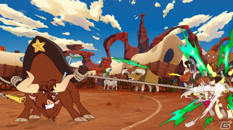 「Them's Fightin' Herds」にパワフルな新キャラ「Texas」が参戦！バトルスタイルやコンボを紹介したトレーラーも公開の画像4